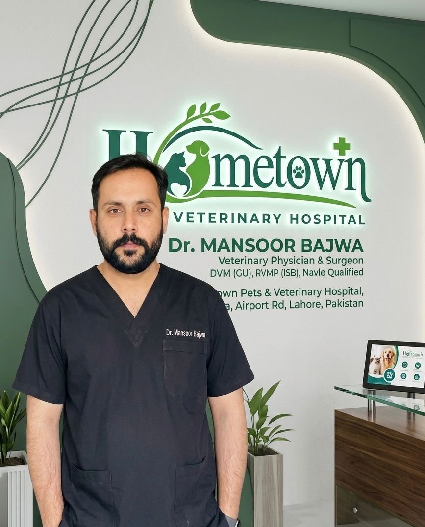 Dr. Mansoor Bajwa, veterinarian and founder
